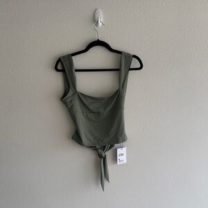 Princess Polly Olive Green Top